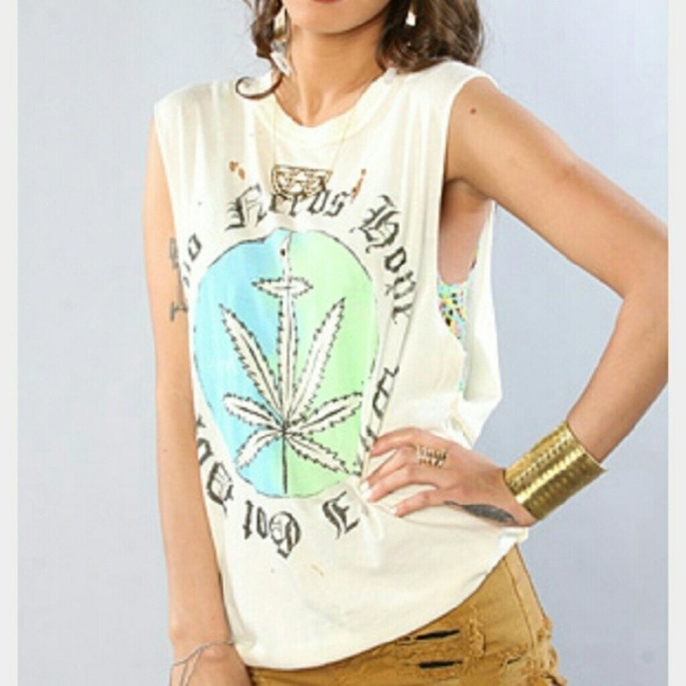 Vintage Unif Who Needs Hope/Dope Tank Small